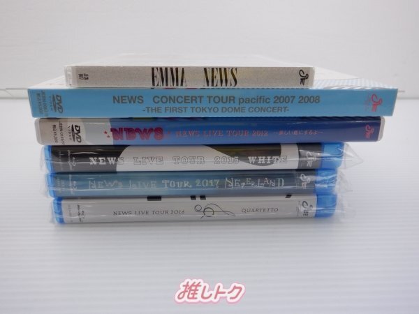 NEWS CD DVD Blu-ray セット 12点/CD1点未開封 [難小]の画像2