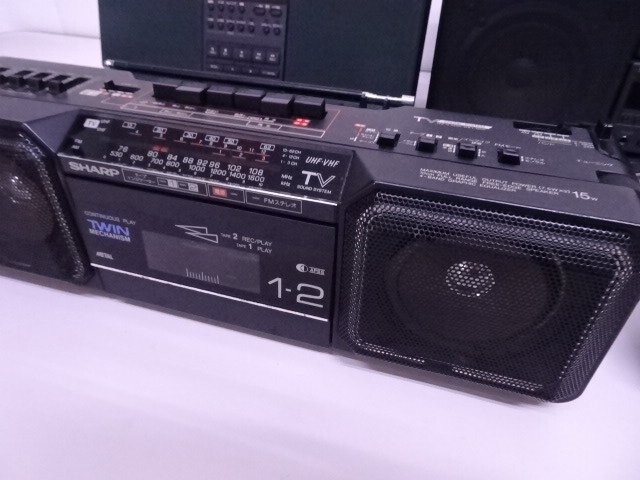 SHARP シャープ ラジカセ コンポ SONY ソニー YAMAHA ヤマハ 4台セット 中古 現状品 QT-Z11 MDP10 CD-X16の画像5