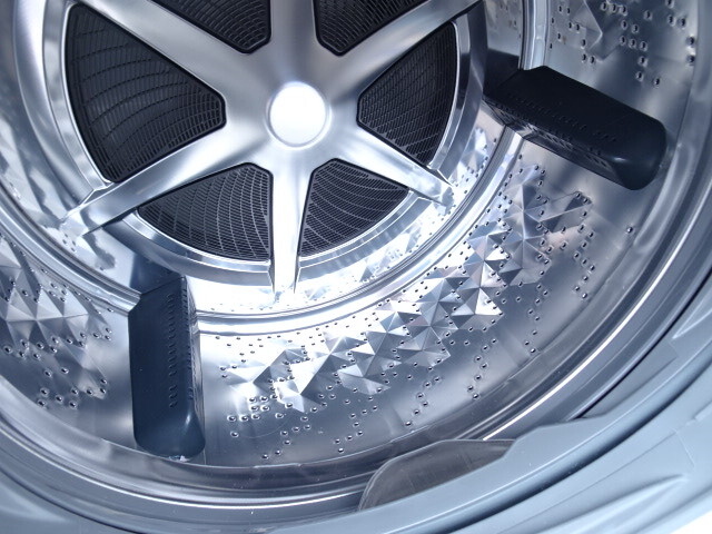 Panasonic ドラム式電気乾燥洗濯機 Cuble 洗濯/乾燥 7.0/3.5kg 2019年製 NA-VG730R ヒーター乾燥(排気タイプ) キューブル_画像6