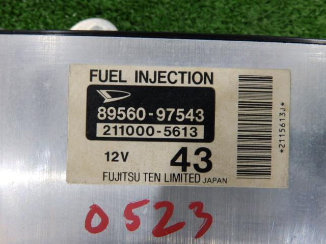 ハイゼット GD-S200P エンジンコンピューター/ECU EF-SE W09 211000-5613 89560-97543-000 240523_画像3