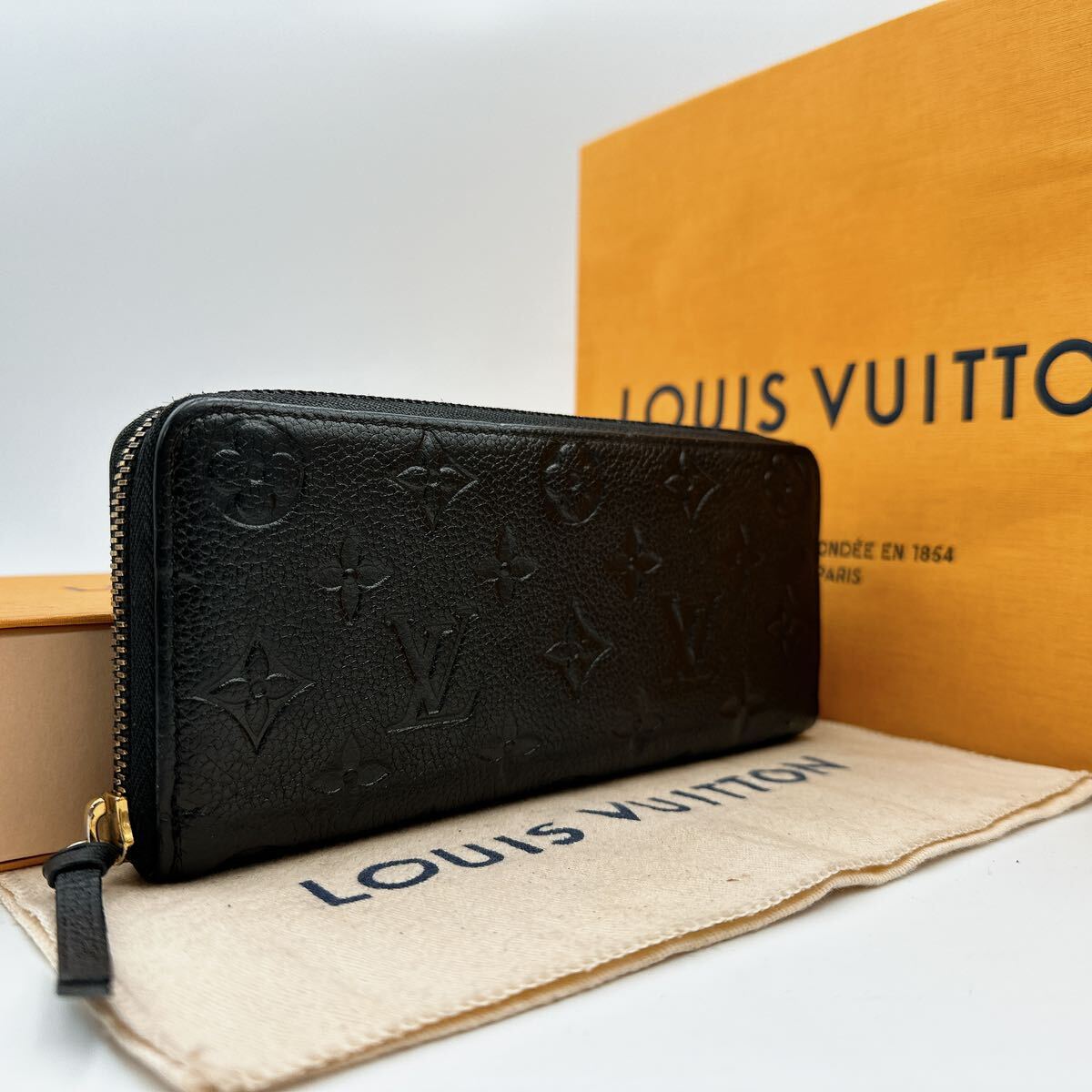 2701【極美品】LOUIS VUITTON ルイヴィトン モノグラム アンプラント ポルトフォイユクレマンス 長財布 ウォレット M60173/SP0118の画像2