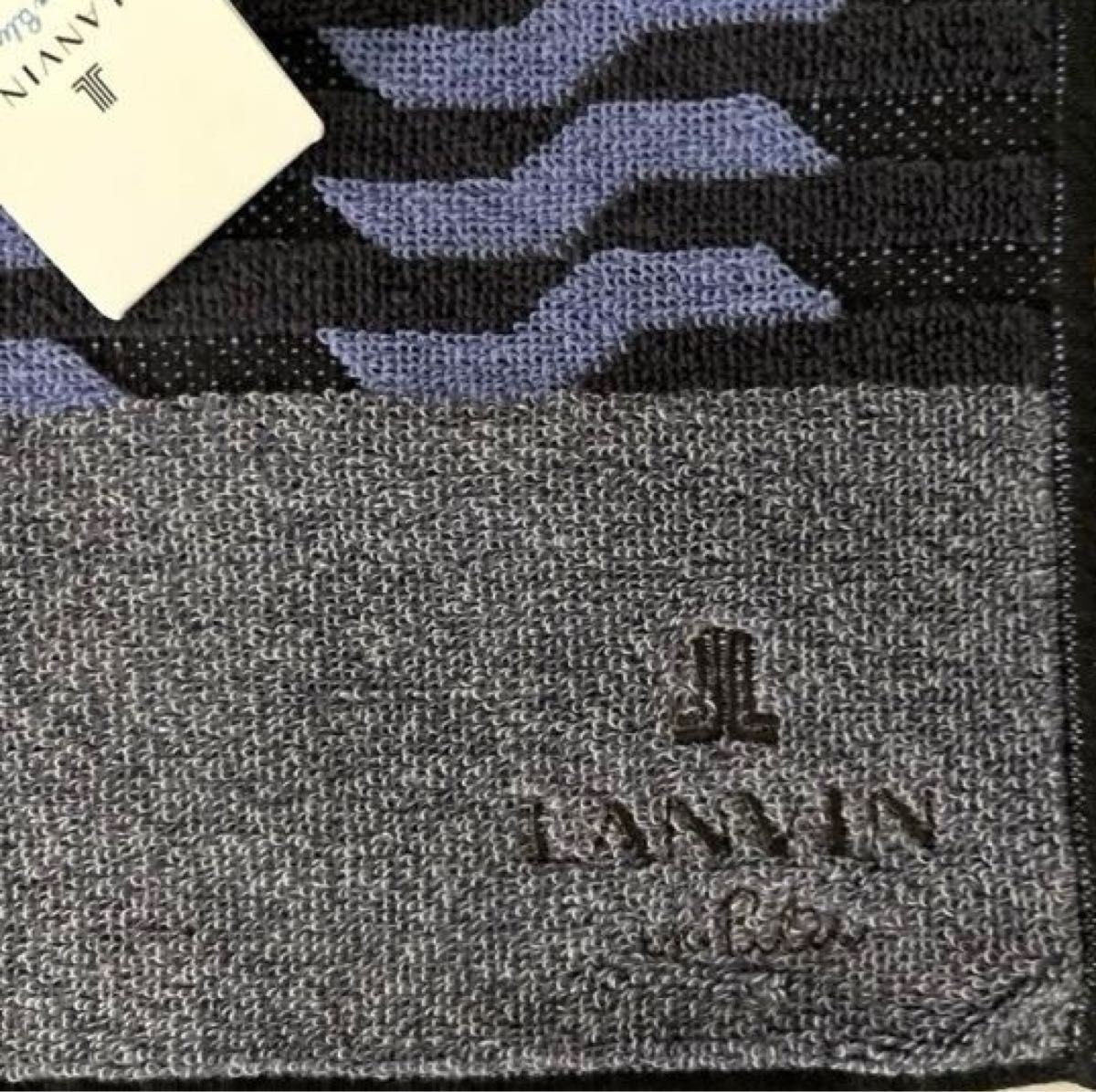 LANVIN en Bleu  ランバンオンブルー　タオルハンカチ　ハンカチ　メンズ　レディース　3枚　新品未使用品