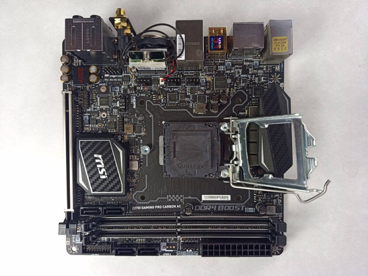 MSI Z270I GAMING PRO CARBON AC ( 6th/7th Gen Intel Socket LGA1151)Mini-ITX