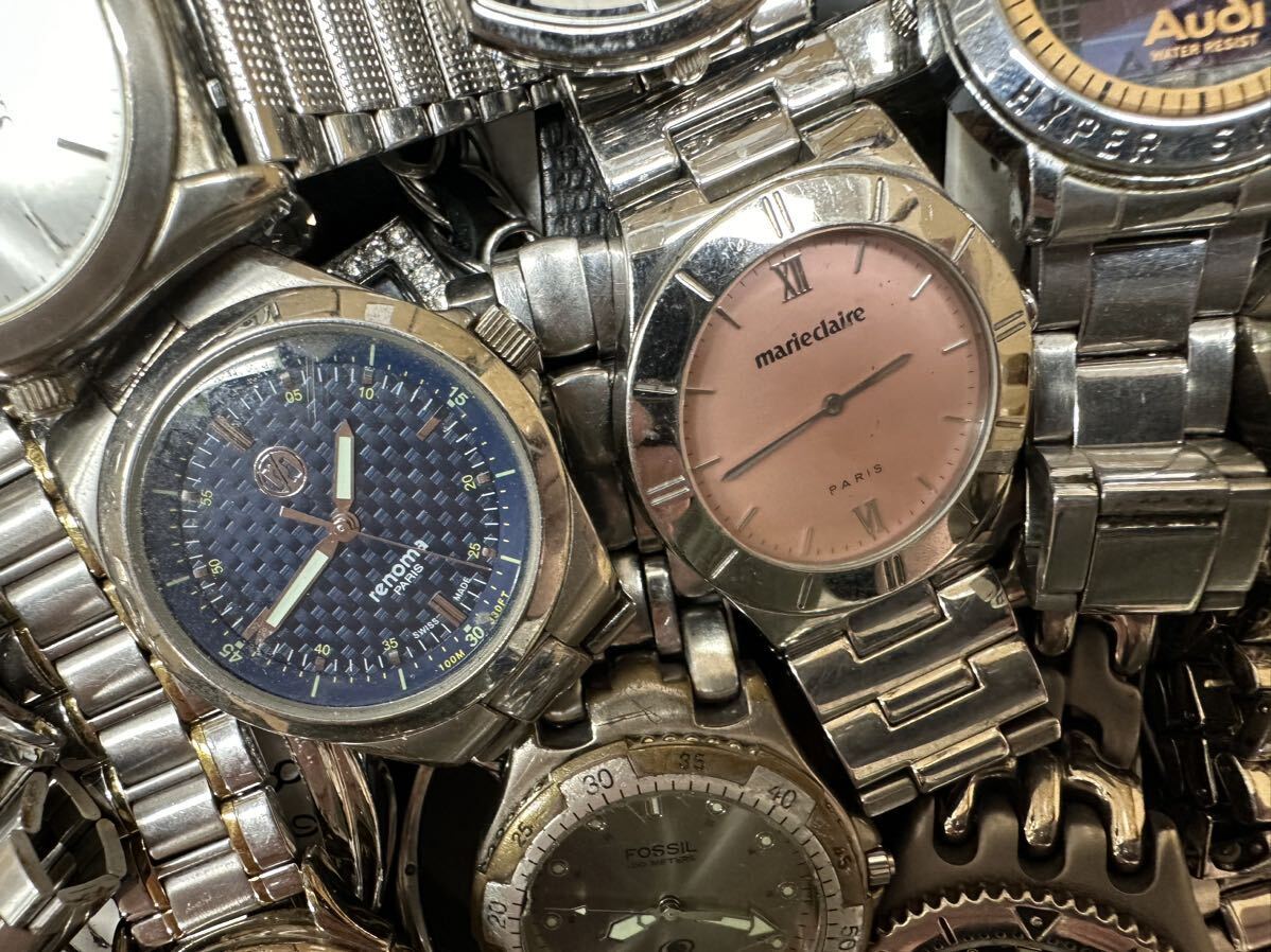 腕時計 大量 約 14kg セット まとめて 時計 SEIKO renoma MICHAEL KORS REGUNO FOSSIL ALBA marie claire AUREOLE 等 ジャンク F168の画像4