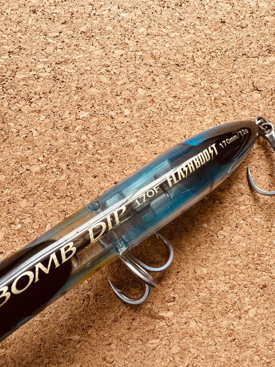 シマノ ボムディップ 170F フラッシュブースト マイワシ ルアー ポッパー BOMB DIP 美品の画像5