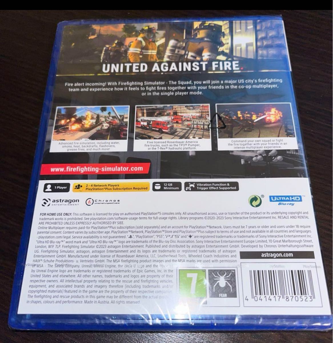 Firefighting Simulator PS5 ソフト★新品未開封