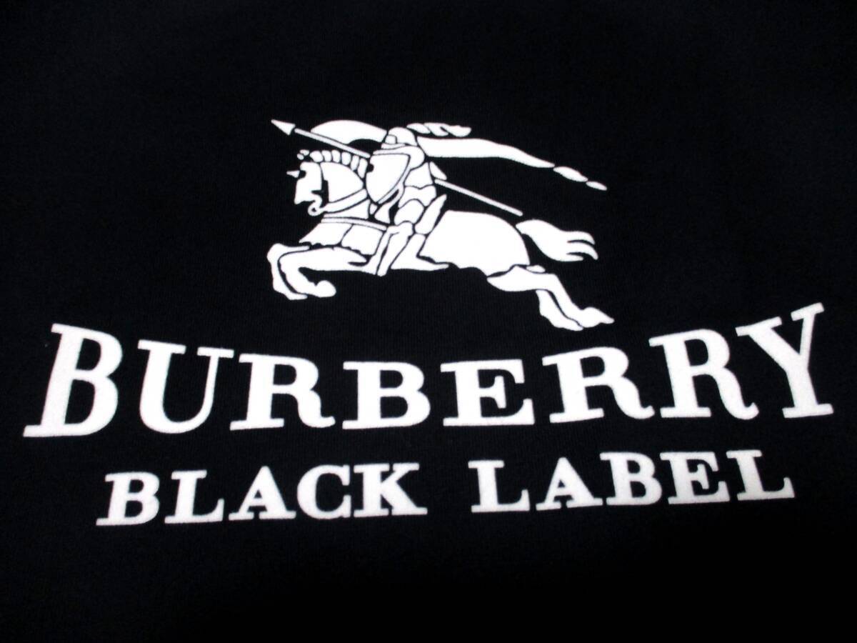 激レア 新品タグ付き 8周年限定プレミアムモデル BIGホースワッペンデザイン Tシャツ サイズ L(3) バーバリーブラックレーベルの画像4