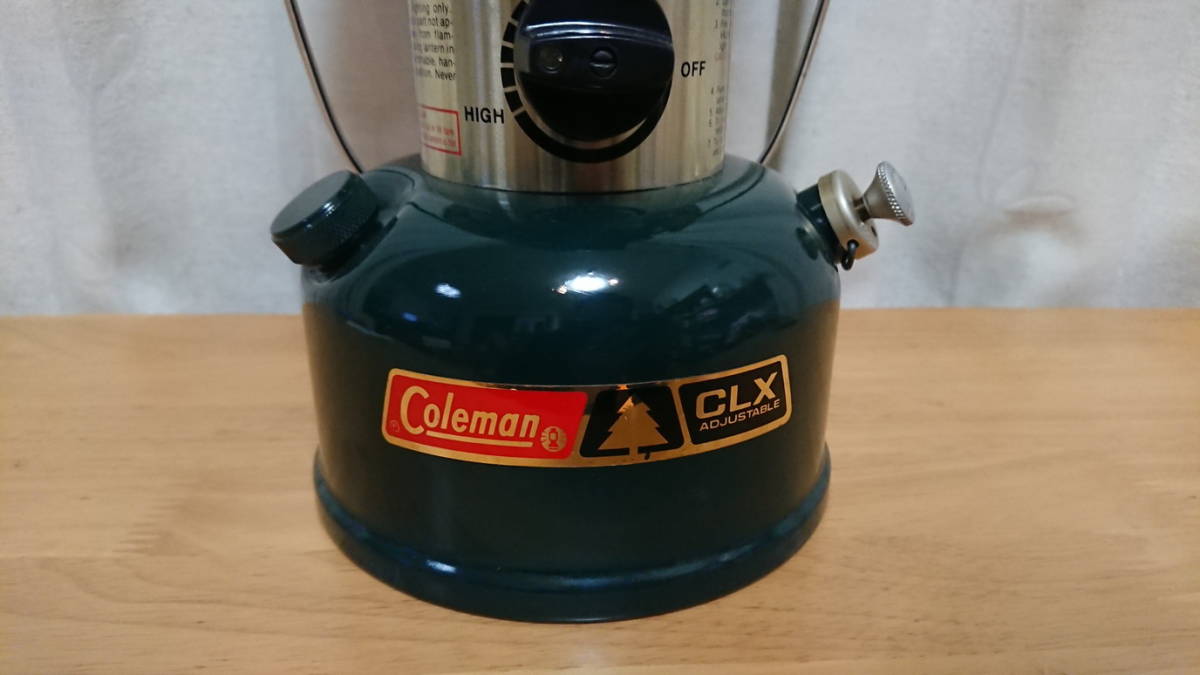 [ прекрасный товар * редкий ] сразу можно использовать Coleman two калильная сетка фонарь 290CLX 84 год 9 месяц производства 19042012