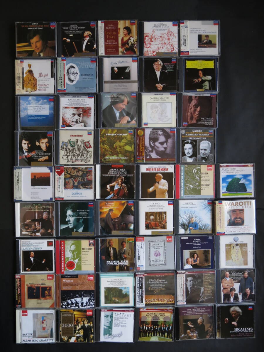国内旧規格・廃盤・輸入盤（西独）含むクラシックCD名盤色々50枚/ASHKENAZY/小澤征爾/PAVAROTTI/ARGERICH/KARAJAN/CELLO ENSEMBLE SAITO/他の画像7