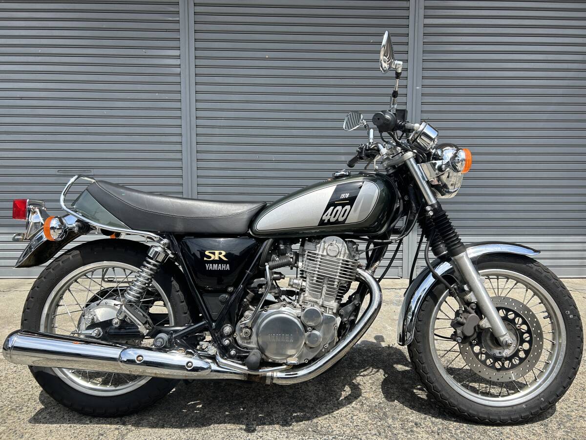 【車検付き】綺麗なSR400 走行13000キロ【タイヤほぼ新品】2017年モデル RH03J イモビ付_画像1