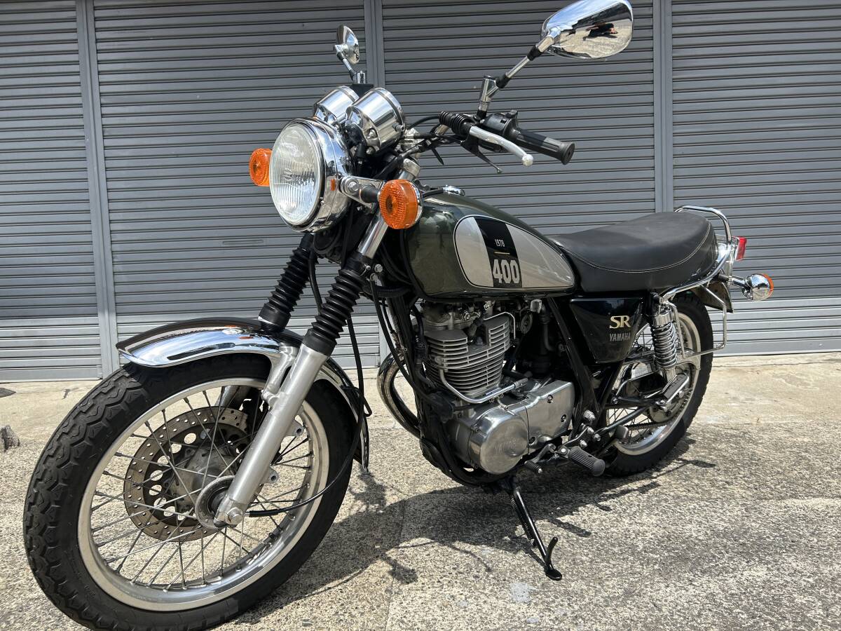 【車検付き】綺麗なSR400 走行13000キロ【タイヤほぼ新品】2017年モデル RH03J イモビ付_画像4