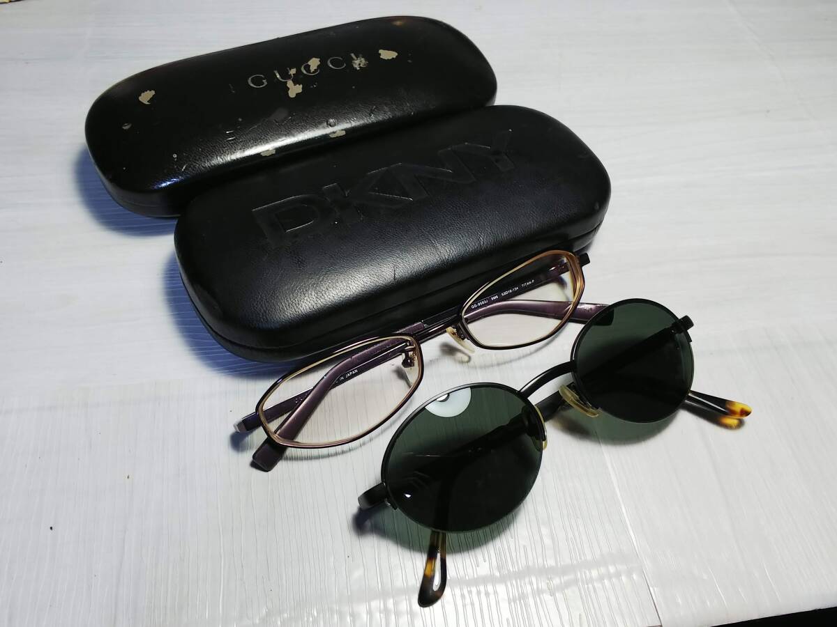 4138*Gucci очки рама DKNY солнцезащитные очки комплект 