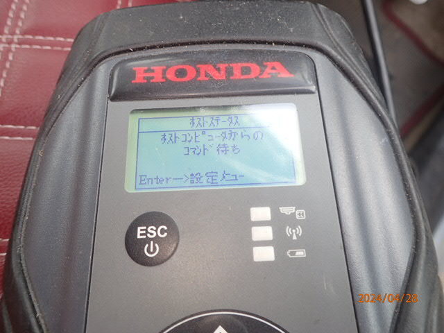 ジャンク ホンダ HONDA モジュール式車両通信 インターフェース OBD2 故障診断機 SPX MVCI 自動車整備 _画像3
