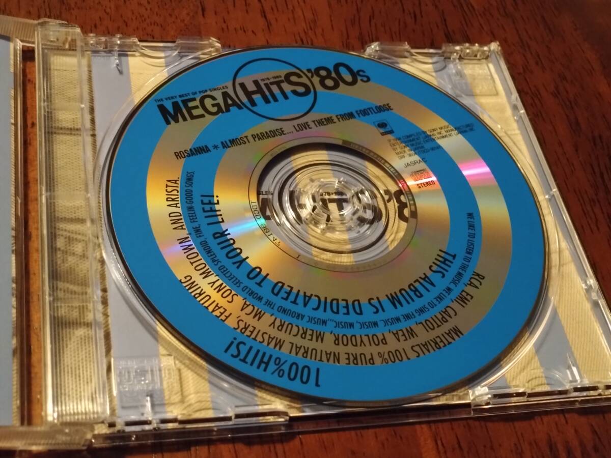 ◎CD 80年代洋楽ヒット！「MEGA HITS ’80s 4」ネーナ/ボニー・タイラー/バングルス/ジャーニー/メン・アット・ワーク/REOスピードワゴンの画像2