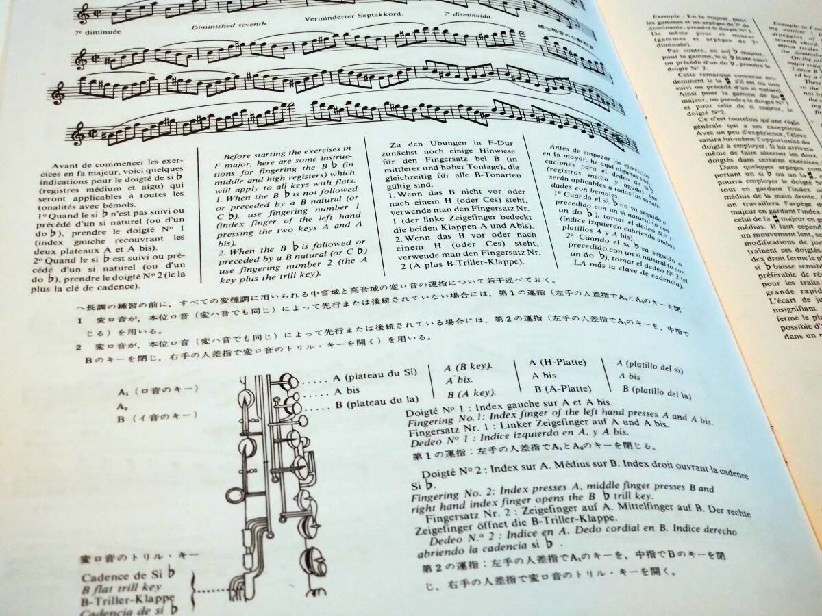 ◎マルセル・ミュール サクソフォン教程 「音階と分散和音 サクソフォンの基礎練習 第一巻」 ルデュック出版 教則本の画像8