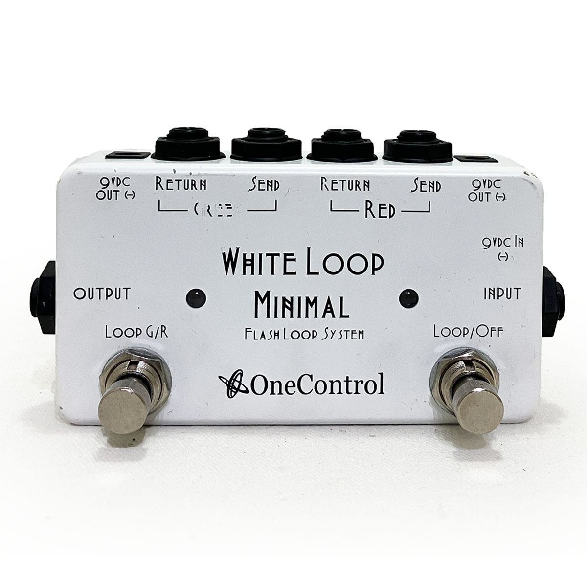 ワンコントロール スイッチャー ONE CONTROL WHITE LOOP MINIMAL 完動品 正規品 本物 ループ セレクター エフェクター ボード 切替 電源の画像2