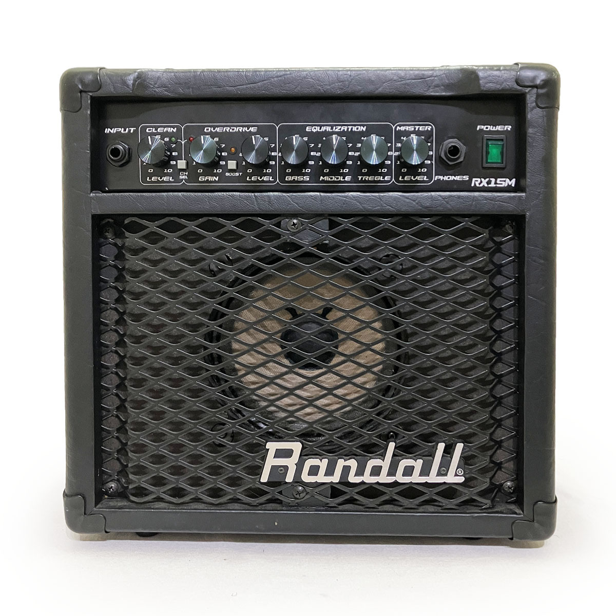 ランドール ギターアンプ RANDALL RX15M GUITAR AMP 完動品 正規品 本物 小型 クリーン ドライブ ブースト イコライザー ソリッドステートの画像2
