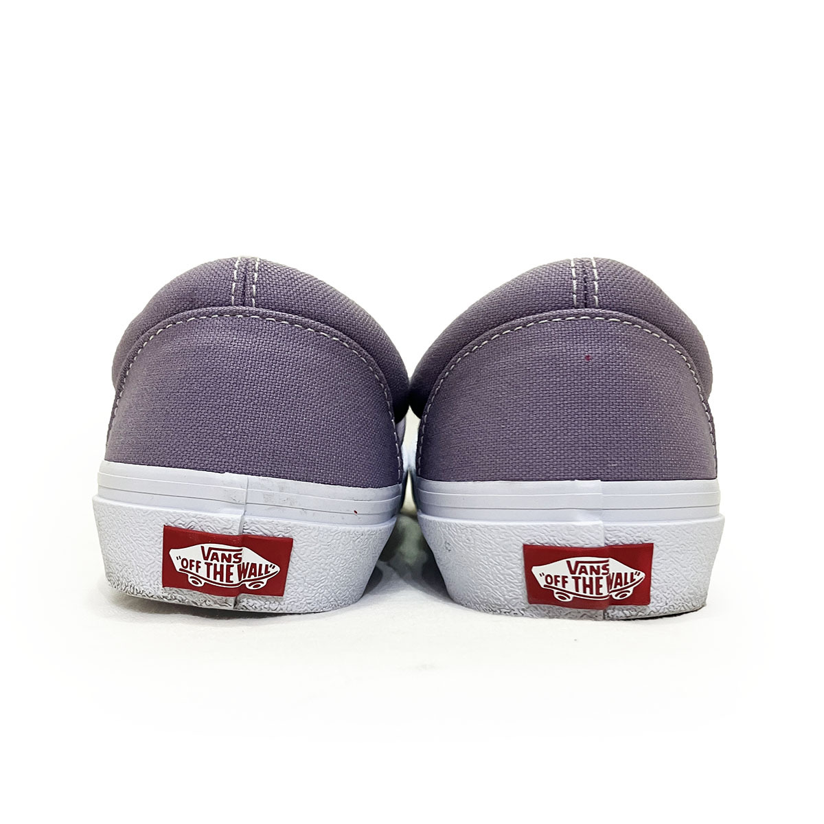 バンズ ヴァンズ スリッポン キャンバス ライトパープル 27.0cm VANS SLIP-ON 正規品 本物 カジュアル シンプル 人気モデル スニーカー_画像6