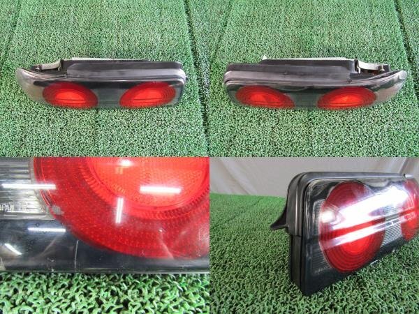  Nissan original R32 Skyline sedan 4-door tale lense HCR32 HNR32 tail lamp left right set GTS-T right crack equipped 