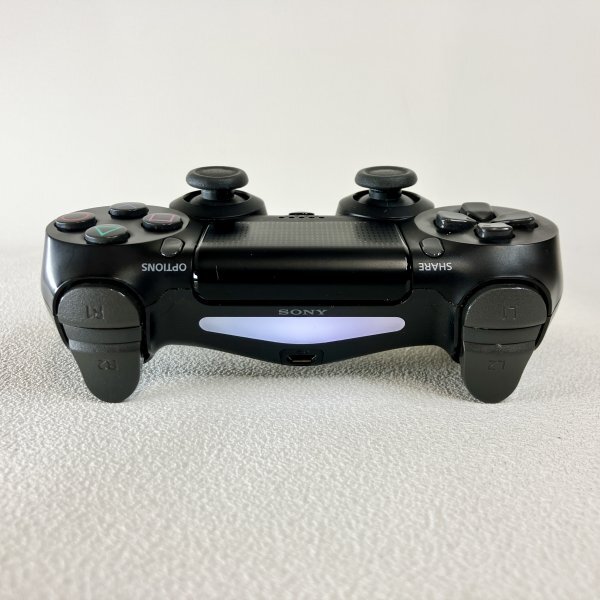 1円〜 【通電確認済み】純正 PS4 コントローラー DUALSHOCK4 SONY ソニー CUH-ZCT2J ブラック 動作未確認 ジャンク扱い 中古 現状品の画像3