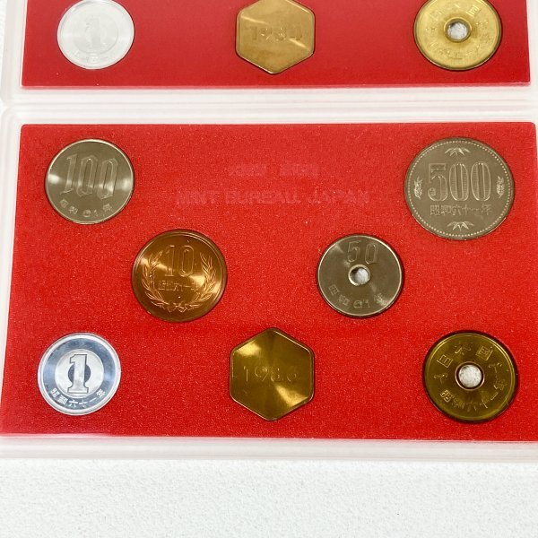 【額面3,164円】JAPAN MINTSET 貨幣セット 昭和59 60 61 62年 セット まとめ TSUKUBA EXPO'85 白銅貨 造幣局 記念硬貨 中古 現状品の画像7