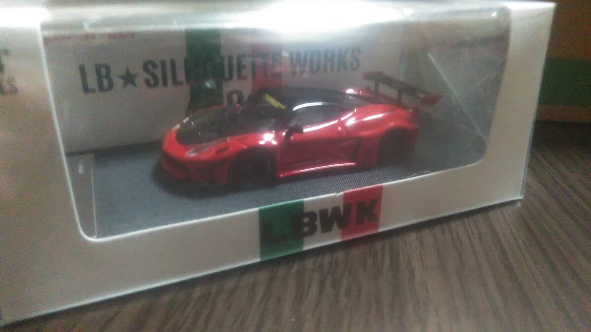 STARMODEL1/６４ フェラーリ LB ワークス シルエット 458 GT 赤の画像6