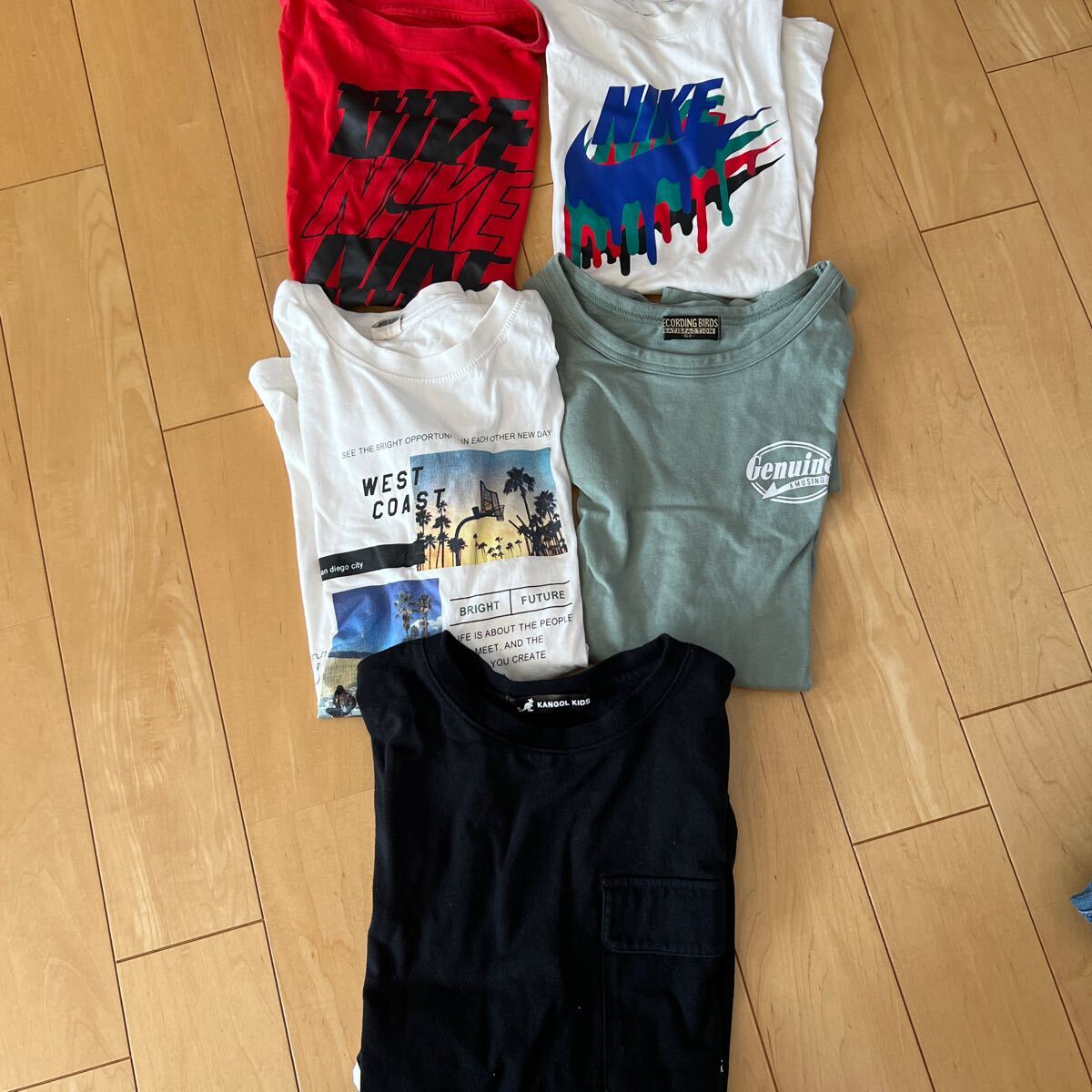 男の子☆Tシャツ、パーカー、パンツなど☆サイズ150から160NIKE、GU、CAMP7、カンゴールの画像4