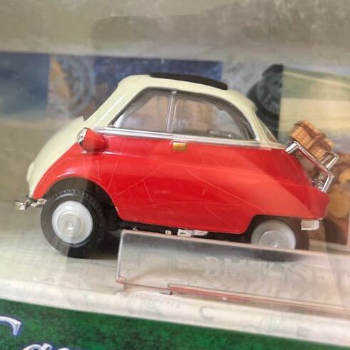 【1000円ミニカー】カララマ Cararama ホンウェル 1/43 BMW イセッタ 250 ISETTA レッド/ホワイト 塗装割れあり_画像4