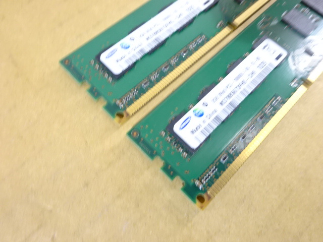 PO-3/hynixハイニックス 1GB DDR 266MHz CL2.5ECCx2点 SAMSUNGサムスン 2GB 2Rx8 PC3-10600U-09-10-B0等デスクトップPC用メモリーまとめての画像4