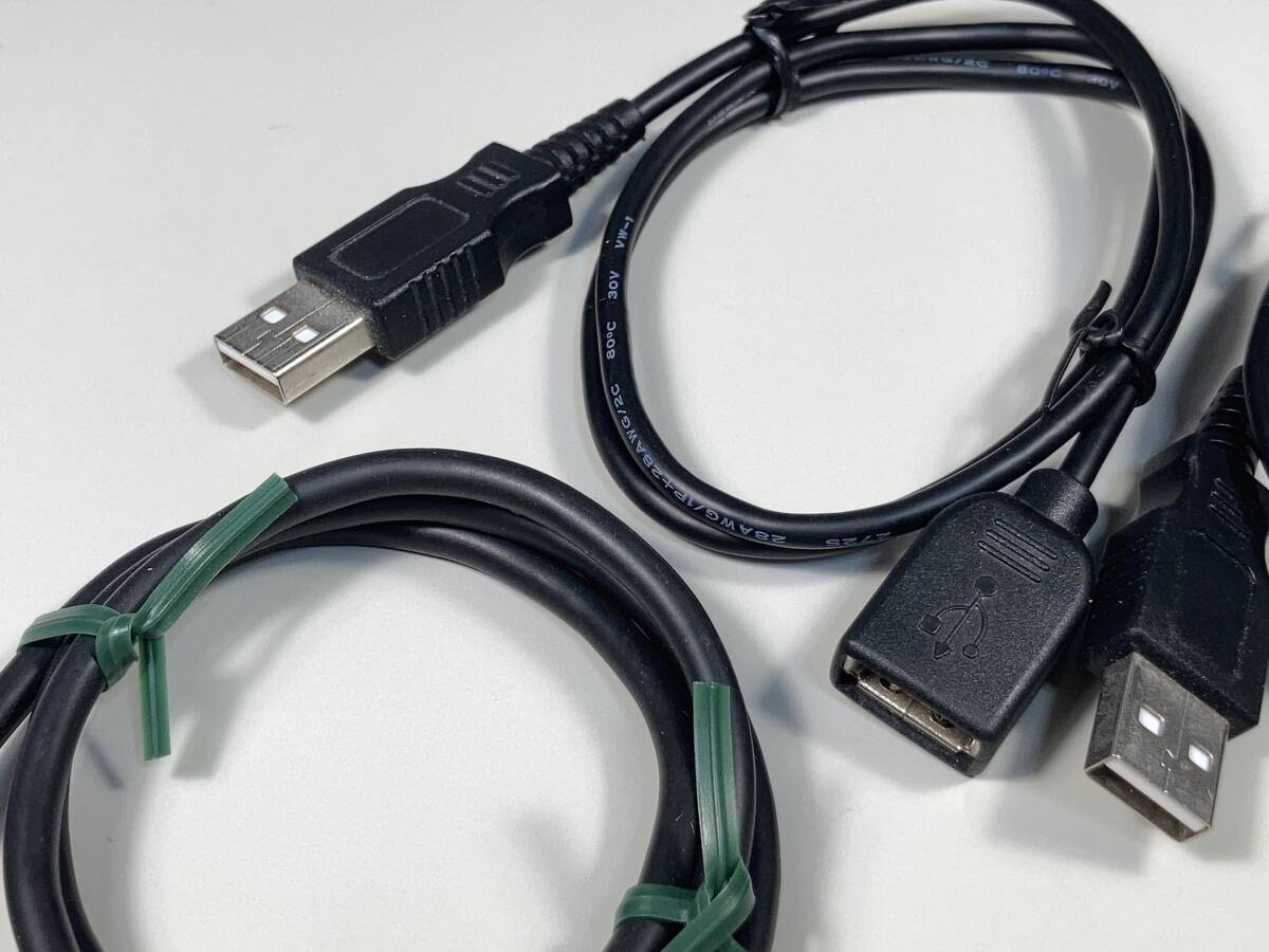 USB延長ケーブル/0.6m×4本/送料250円～/#E4の画像2