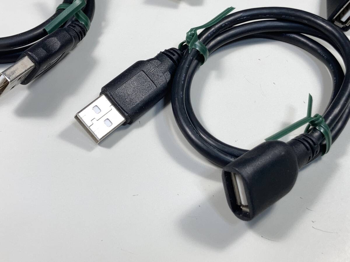 USB延長ケーブル/0.6m×4本/送料250円～/#E4の画像5