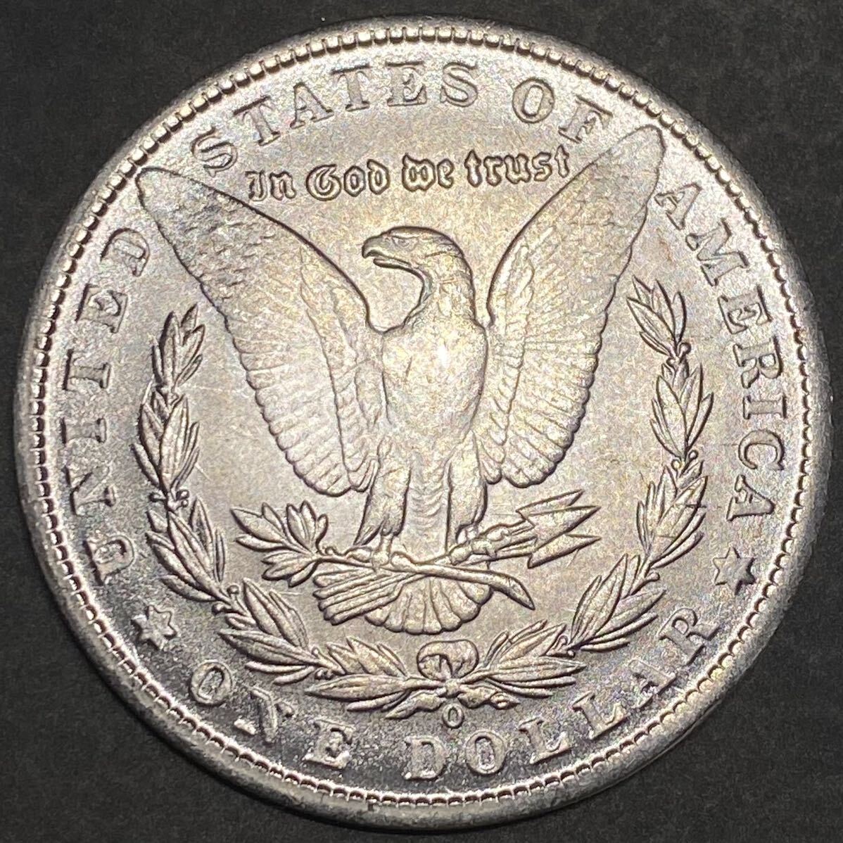 銀貨 1882O モルガン  約20.51g 自由の女神 アメリカ 古銭 イーグル コイン 硬貨 の画像2