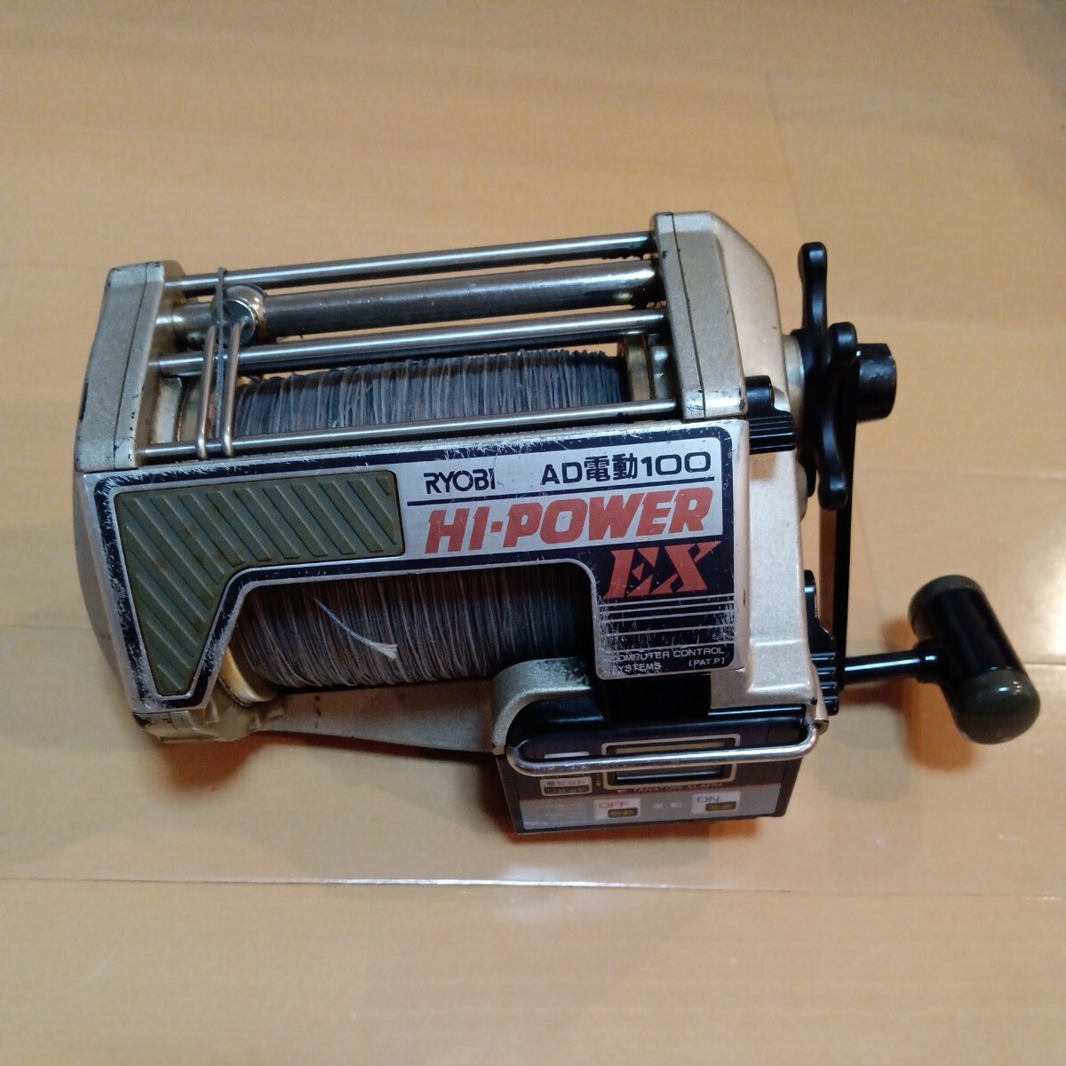 10500円 リョービ 電動リール AD電動100 HI-POWER EX ハイパワー 10500円 リョービ 電動リール AD電動100 HI-POWER EX ハイパワー