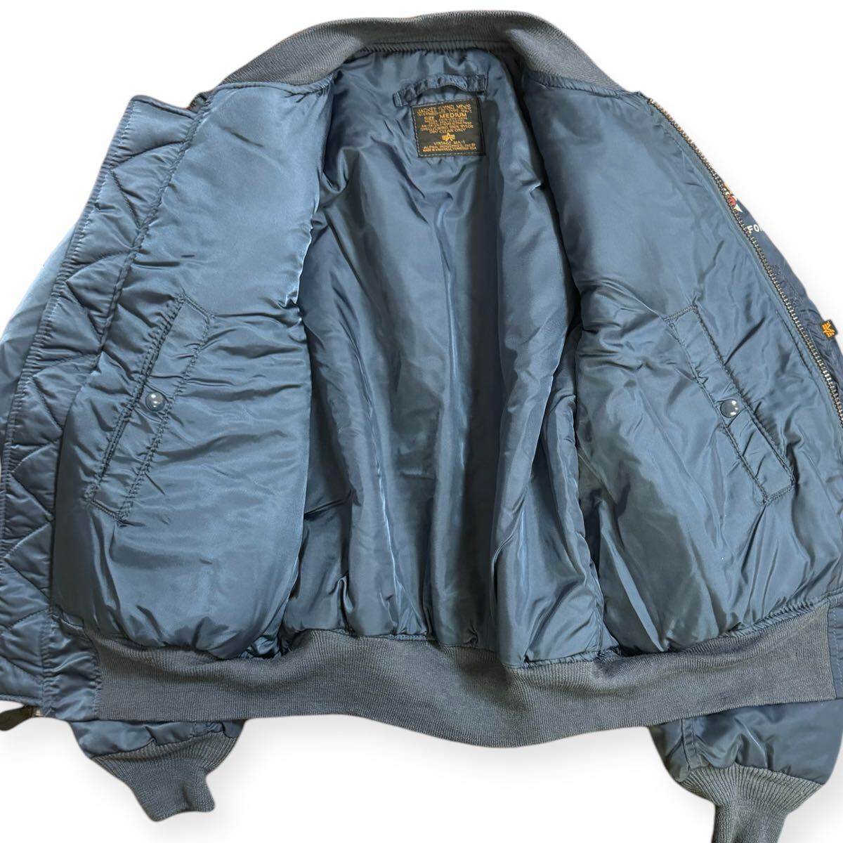 稀少 ALPHA INDUSTRIES アルファ 90s USA製 50's復刻 VINTAGE 稀少 ALPHA INDUSTRIES アルファ 90s USA製 50's復刻 VINTAGE