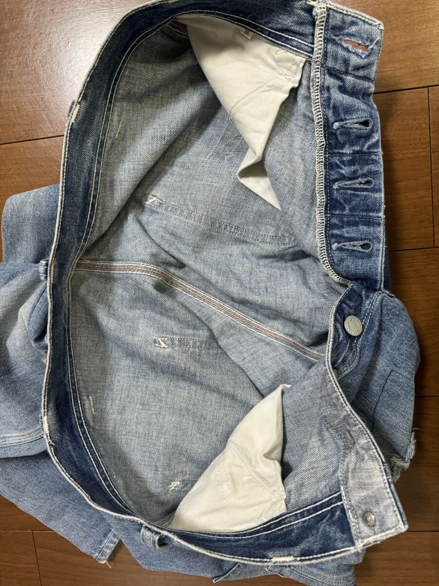Rare!!!! JELADO 16ss Painter Pants Vintage Finish size:M JP11308 50's STYLE Patchwork Repair Remake Denim