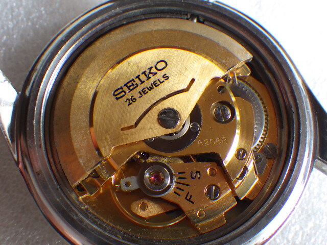1966年製　 SEIKO　Seikomatic　セイコー　マチック　デイデイト　自動巻き　26石　6206-808　アンティーク　ｚ040302_画像5