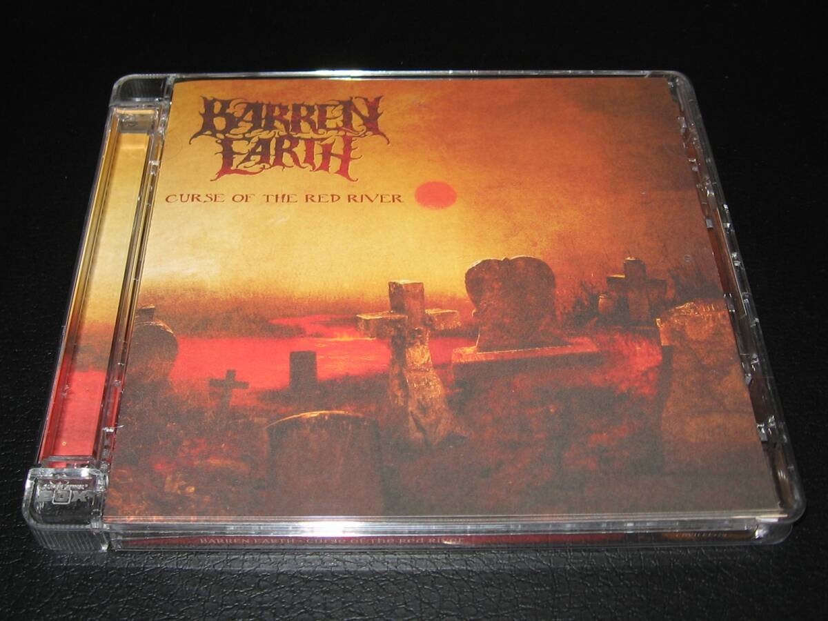 BARREN EARTH バレン・アース / CURSE OF THE RED RIVER ◆ フィンランド産 デスメタル_画像2