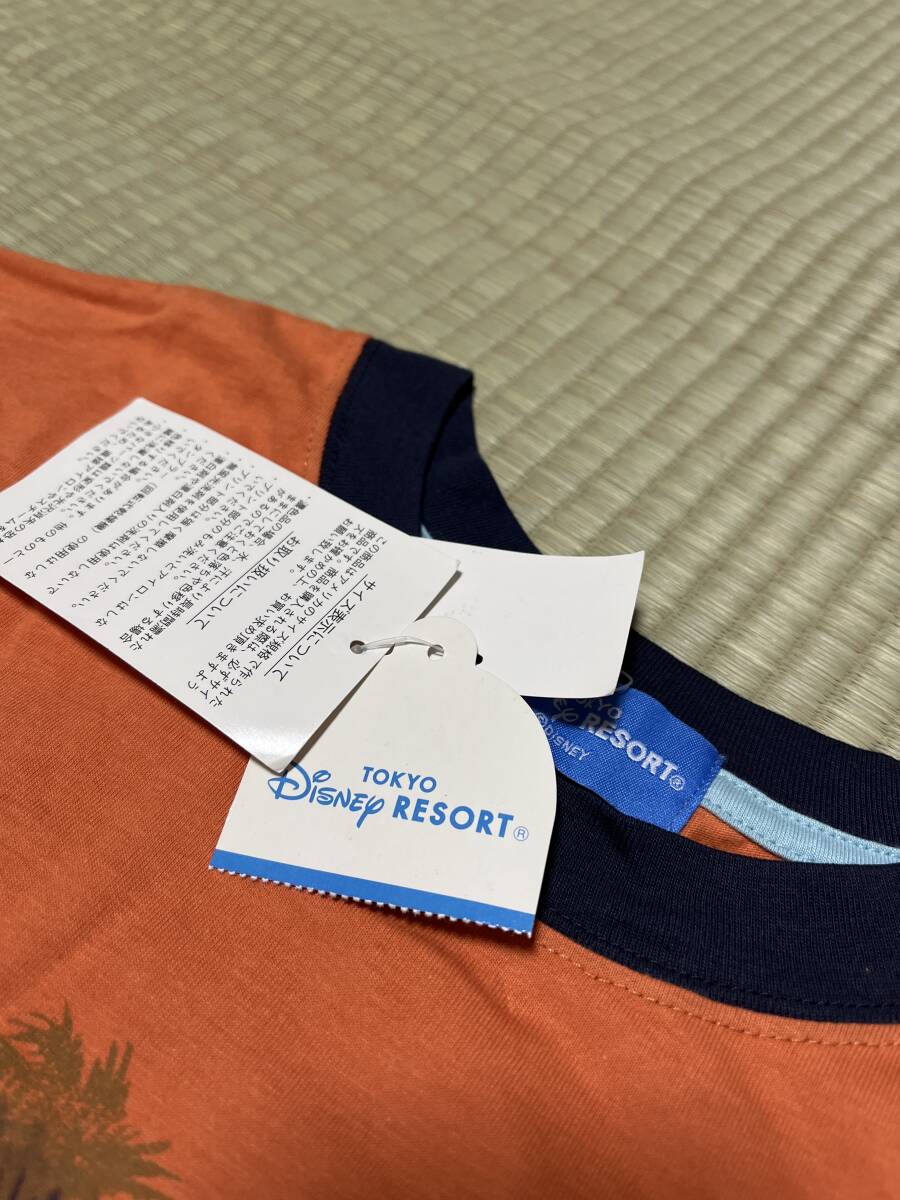 TOKYO DISNEY RESORT Tシャツ 半袖 丸首 L 新品未使用 人気 デザイン 定番 メンズ カジュアル ファッション _画像2