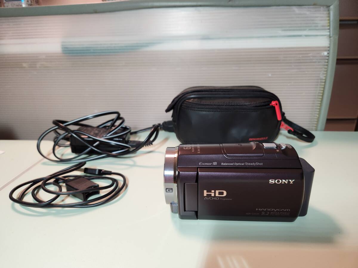 SONY HDR-CX535　ソニー ハンディーカム ビデオカメラ_画像1