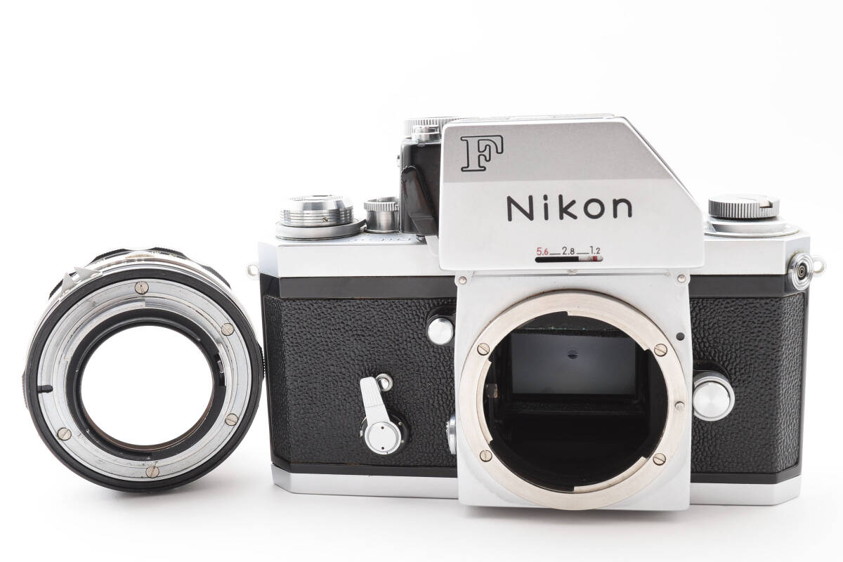 Nikon ニコン F フォトミック 一眼レフ フィルムカメラ+NIKKOR-S Auto 1:1.4 f=50mm レンズ シャッター動作OK 【美品】