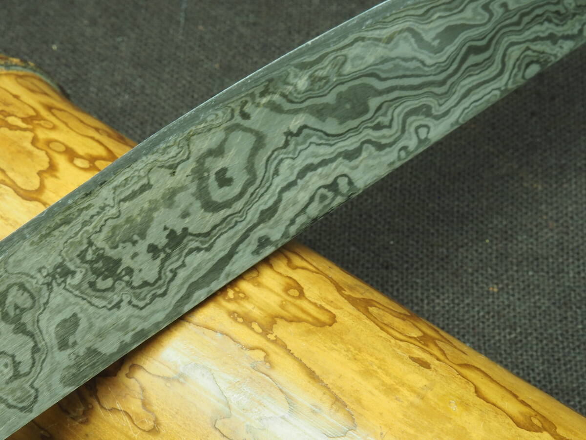 ② кухонный нож . сток одна сторона лезвие * японский стиль нож старый .. плотничный инструмент натуральный точильный камень рубанок маленький меч *