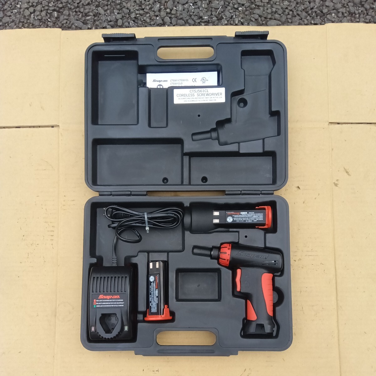 大特価!!! ★即決11000円★ CTSJ561CL Snap-on スナップオン コードレススクリュードライバ