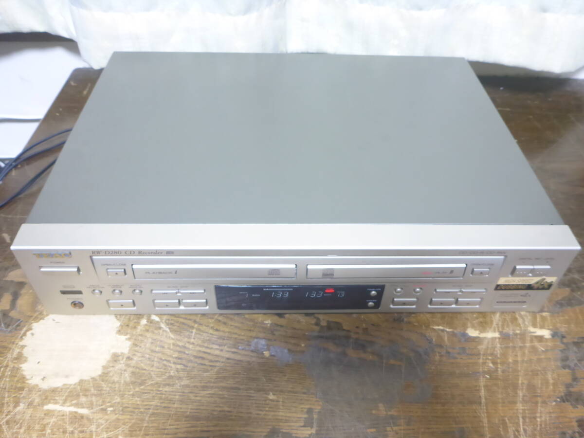 TEAC RW-D280 CDレコーダー ティアック 2_画像2