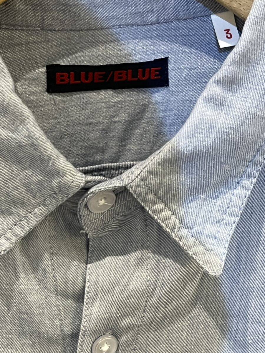 BLUE BLUE car n blur - shirt 3 beautiful goods b lube Roo Hollywood Ranch Market Monday till price 