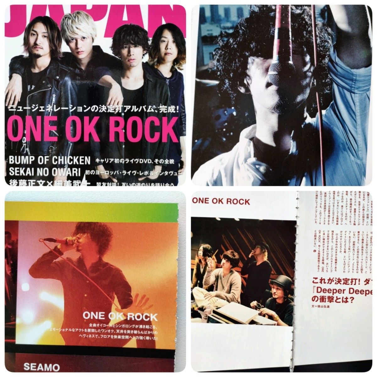 【切り抜き】ONE OK ROCK 54ページ Taka ワンオクロック