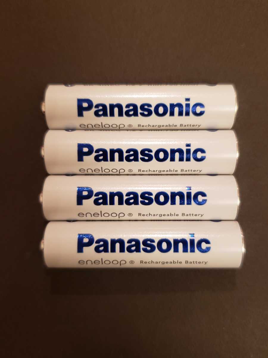 ★単4形 4個 新品未使用品 Panasonic eneloop 充電池 エネループ★の画像1