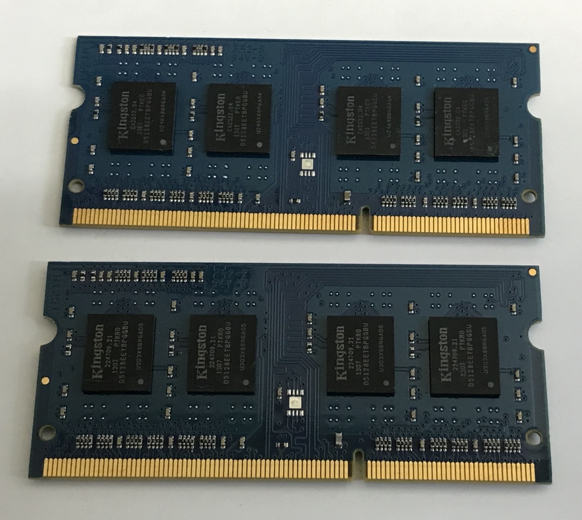 KINGSTON 1Rx8 PC3L-12800S 8GB 4GB 2枚で8GB DDR3L ノートPC用 メモリ 204ピン DDR3L ECC無し DDR3L-1600 4GB 2枚 DDR3L LAPTOP RAM_画像2
