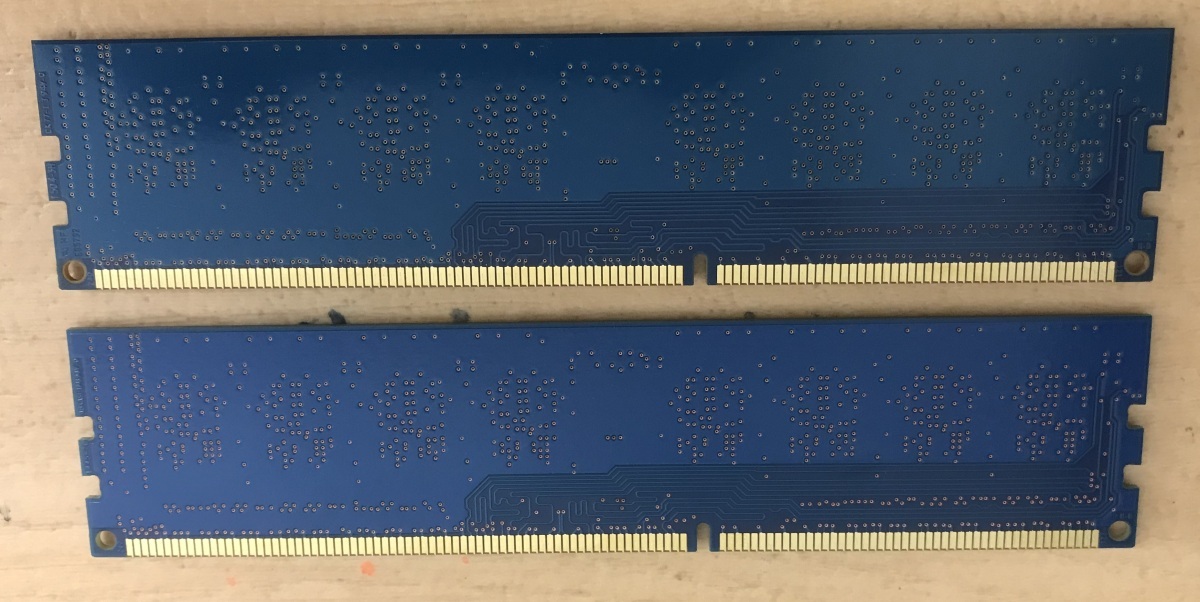 SK HYNIX PC3L-12800U 4GB 2枚で 8GB DDR3L 1600 4GB 2枚 8GB DDR3L デスクトップ用 メモリ 240ピン ECC無し DDR3L DESKTOP RAMの画像2