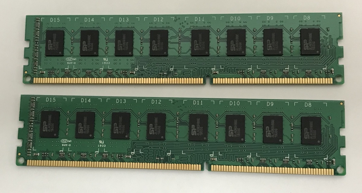 SP PC3-12800U 16GB 8GB 2枚 DDR3 デスクトップ用メモリ 240ピン DDR3-1600 8GB DDR3 DESKTOP RAM 240ピン ddr3 Non-ECCメモリの画像2