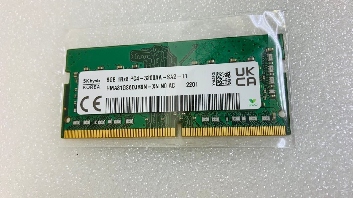 SK HYNIX 1Rx8 DDR4-3200 PC4-25600 8GB 260 булавка ECC нет 8gb DDR4 Note для память DDR4 LAPTOP RAM б/у 